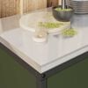 vidaXL Stoccaggio in cucina Verde oliva 60 x 50 x 92 cm Acciaio