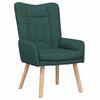 vidaXL poltrona Verde Scuro 63 x 67 x 94 cm Tessuto e compensato