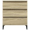 vidaXL Credenza Rovere Sonoma 60x35x70 cm in Legno Multistrato
