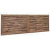 vidaXL Testiera del letto Naturale Legno di teak solido