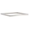 vidaXL Recinzioni per lumache 20 pz 100 x 3,5 x 25 cm Argento