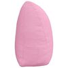 vidaXL Cuscino per Schiena Rosa 160 x 24 x 50 cm Tessuto