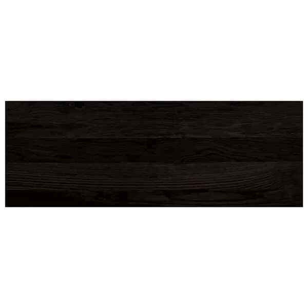 vidaXL Gradini 12 pz Marrone Scuro 70x30x2 cm Legno Massello Rovere