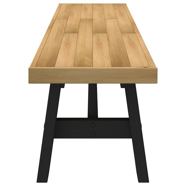 vidaXL Panca Pranzo NOAIN Gambe a Forma A 180x40x45 cm Legno Massello