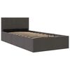 vidaXL Giroletto Idraulico Contenitore Grigio Scuro Tessuto 90x200cm