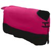 vidaXL Coperta per Cavalli Rosa e Nero 125 cm Poliestere