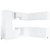vidaXL Set Armadi da Cucina 14 pz Lyon Bianco in Truciolato