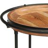 vidaXL Tavolino Ø55x83 cm in Legno Massello di Acacia