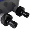 vidaXL Timer Irrigazione Elettronico Automatico da Giardino 2 Prese