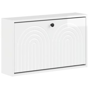 vidaXL Mobiletto per Scarpe da Muro ALKMAAR 71 x 17 x 43 cm
