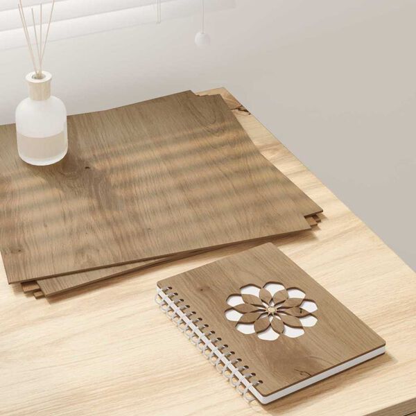 vidaXL Pannelli decorativi 12 pcs rovere artigianale 30 x 30 x 0.3 cm