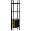 vidaXL Libreria 45x30x171 cm in Legno Massello di Recupero