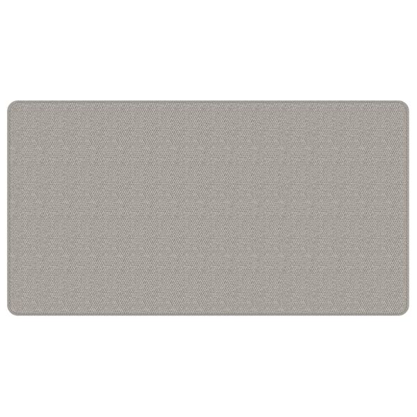 vidaXL Tappeto Corsia Aspetto Sisal Platina 80x150 cm