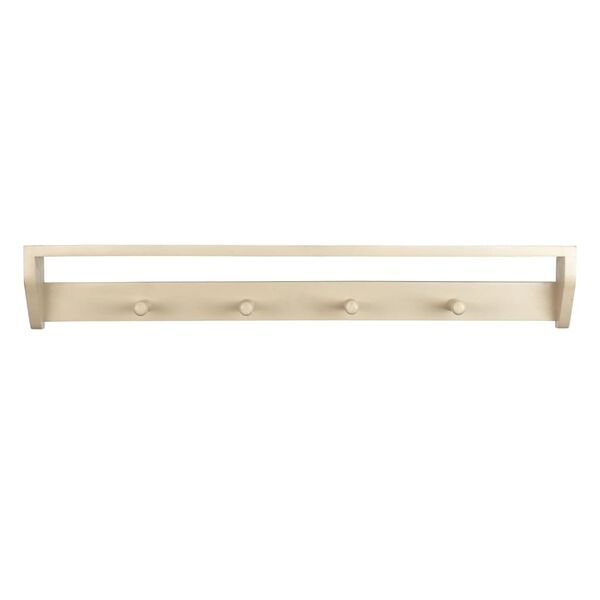 KidsDepot Appendiabiti Xenn 89x10x14 cm in Legno Bianco