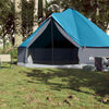 vidaXL Tenda Familiare Tipi per 8 Persone Blu Impermeabile
