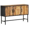 vidaXL Credenza 110x30x70 cm in Legno di Mango Grezzo
