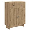 vidaXL Credenza Rovere Artigianale 66 x 34,5 x 90 cm