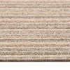 vidaXL Tappeto 20 pcs Beige Striato 50 x 50 cm 100% Polipropilene