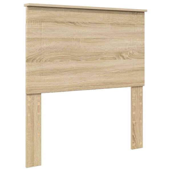 vidaXL Testiera Rovere Sonoma 100 cm Legno ingegnerizzato