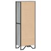 vidaXL Libreria Grigio Sonoma 50x31x137,5 cm in Truciolato