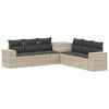 vidaXL Set di divani 7 pz Grigio chiaro e grigio scuro