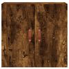 vidaXL Armadietto a Muro Rovere Fumo 60x31x60 cm in Legno Multistrato
