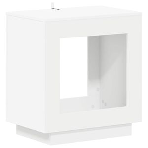 vidaXL Tavolo laterale Bianco 60 x 40 x 65 cm Legno ingegnerizzato