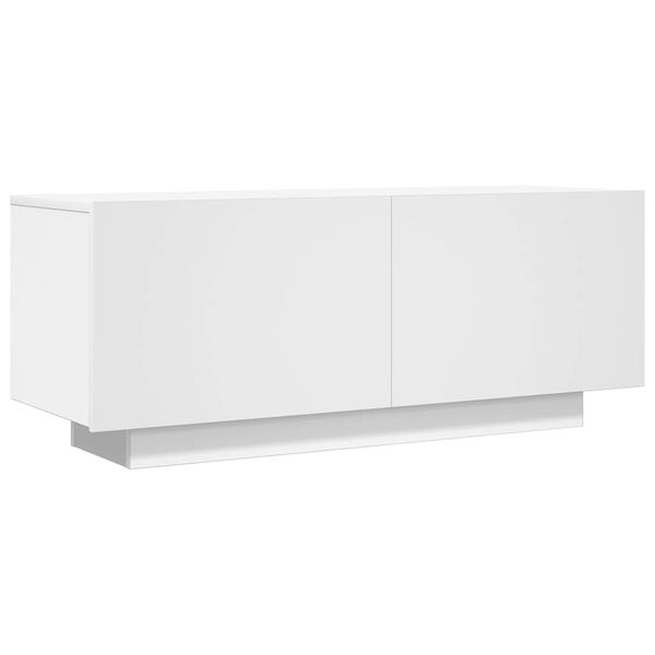 vidaXL Mobile Porta TV Bianco 100x35x40 cm in Legno Multistrato