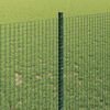 vidaXL Recinzione con Posto Verde 1 x 50 m Acciaio e PVC