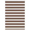 vidaXL Tenda a Rullo Zebra Larghezza Tessuto 90,9 cm Poliestere