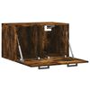 vidaXL Mobile a Parete Rovere Fumo 60x36,5x35 cm in Legno Multistrato