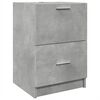 vidaXL Mobile Lavabo Grigio Cemento 80x33x60 cm in Legno Multistrato