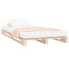 vidaXL Letto a Pallet 90x190 cm Single in Legno Massello di Pino