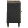 vidaXL Mobile Lavabo da Bagno 62x33x58cm in Legno Massello di Mango