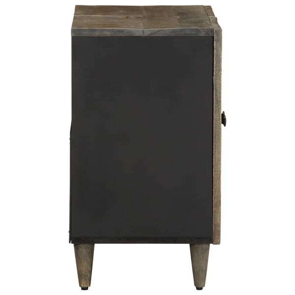 vidaXL Mobile Lavabo da Bagno 62x33x58cm in Legno Massello di Mango