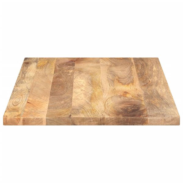 vidaXL Piano per Tavolo 100x70x2,5cm Rettangolare Legno Massello Mango