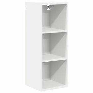 vidaXL Armadio pensile Riga Bianco 30 x 29,5 x 80 cm Legno multistrato