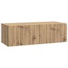 vidaXL Mobile Porta TV da Muro Rovere Artigianale 98 x 41 x 30 cm