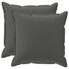 vidaXL Federa 2 pz HOUTEN Antracite 55 x 55 cm Poliestere