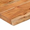 vidaXL Mensola Muro 100x20x2,5cm Rettangolare Legno Acacia Bordi Vivi