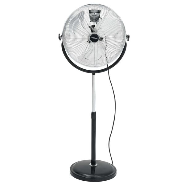 vidaXL Ventilatore a Piantana Testa Inclinabile 3 Velocit&agrave; 45 cm 100 W