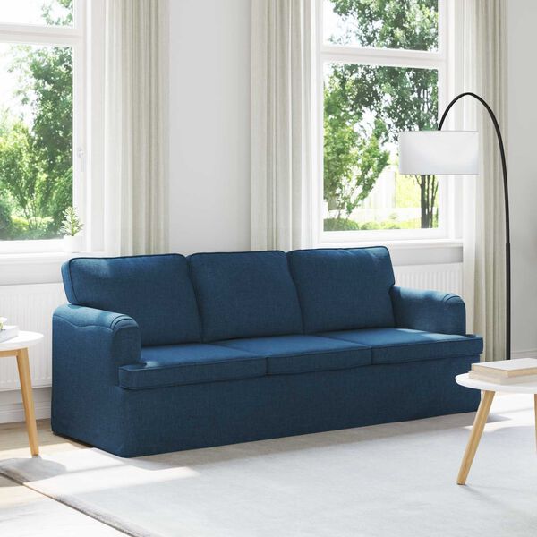 vidaXL Divano Blu Dimensioni complessive: 201 x 80 x 85 cm (L x P x A)