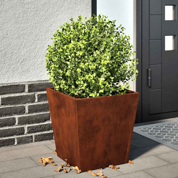 vidaXL Fioriera da Giardino 40x40x40 cm in Acciaio Corten