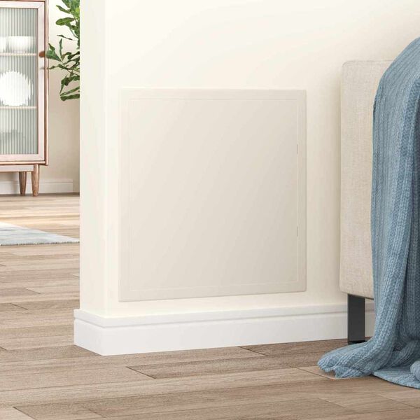 vidaXL Pannelli di Accesso Bianco 40 x 40 cm Plastica ABS