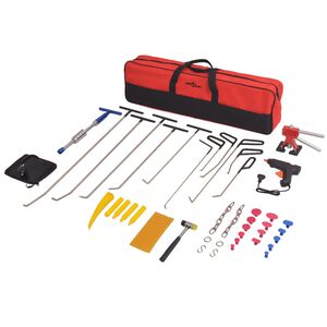 vidaXL Set 50 pz Rimozione Ammaccature senza Verniciatura Acciaio Inox