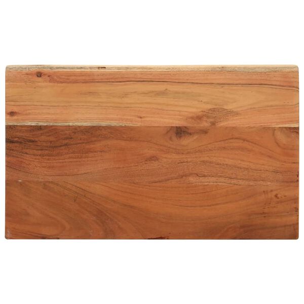 vidaXL Piano per Tavolo 40x30x2,5cm Rettangolare Legno Massello Acacia