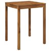 vidaXL Tavolo Bar da Giardino Naturale 80 x 80,5 x 105 cm