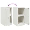 vidaXL Credenza Rosa 34,5x39x73 cm in Acciaio