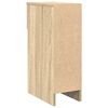 vidaXL Comodini con Cassetto 2 pz Rovere Sonoma 20x36x60 cm