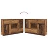 vidaXL Credenza Legno vecchio 100 x 30 x 65,6 Legno multistrato